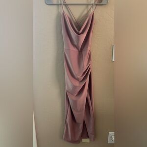 Chic Mauve Dress - small